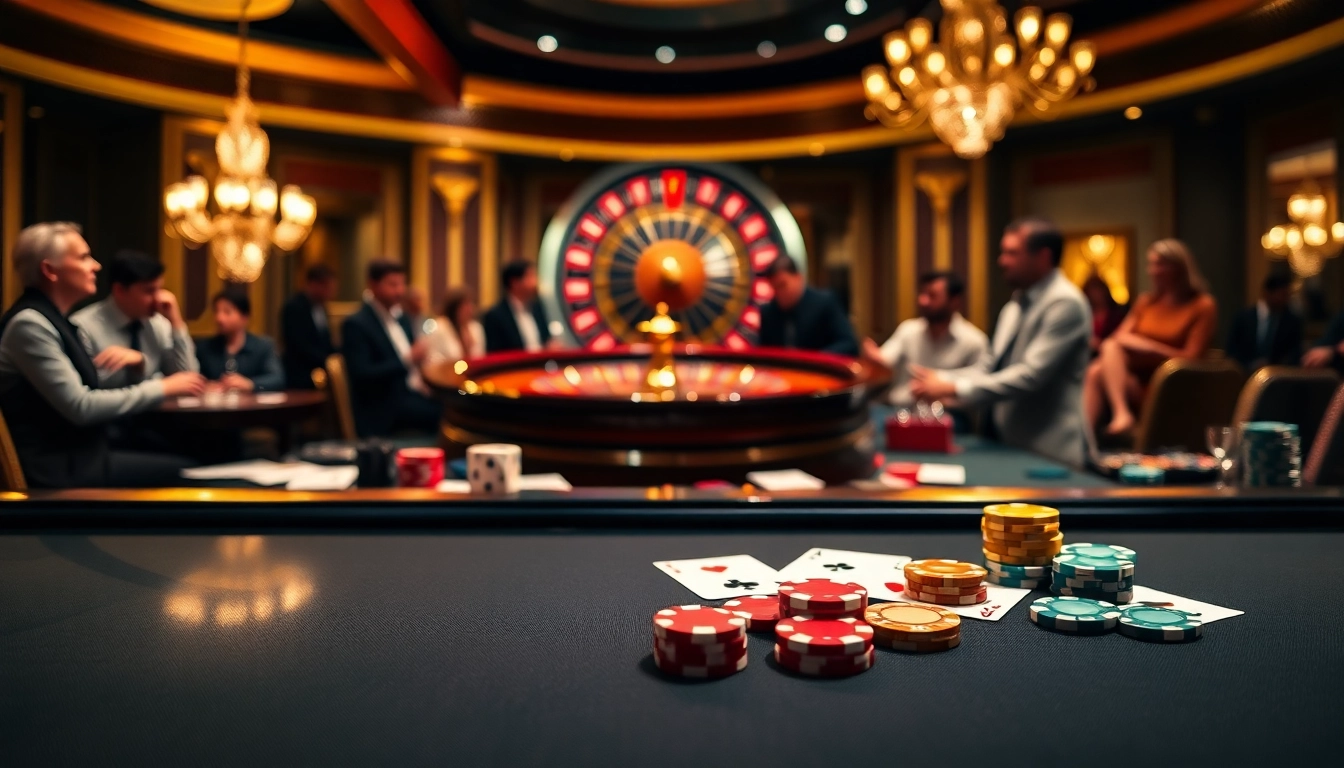 Winning at mb66.ski with exciting gameplay at a vibrant casino table.