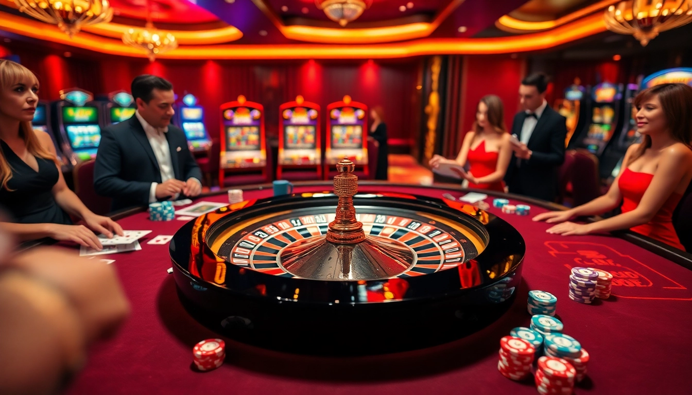 Experience high-stakes excitement at https://rr88a.us.com/ with vibrant casino elements like roulette and poker chips.