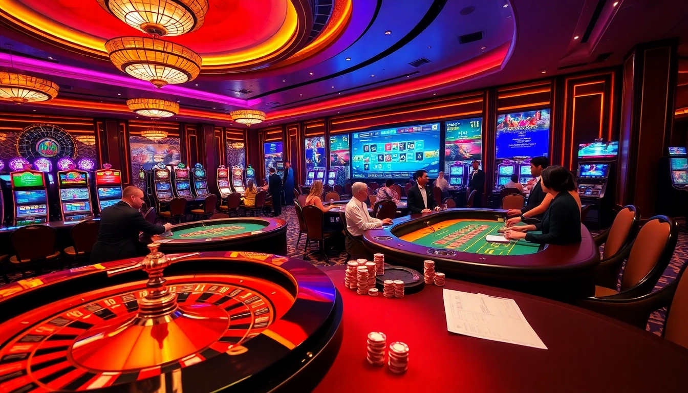 Feel the thrill of winning at bong88.casa in a luxurious casino environment.