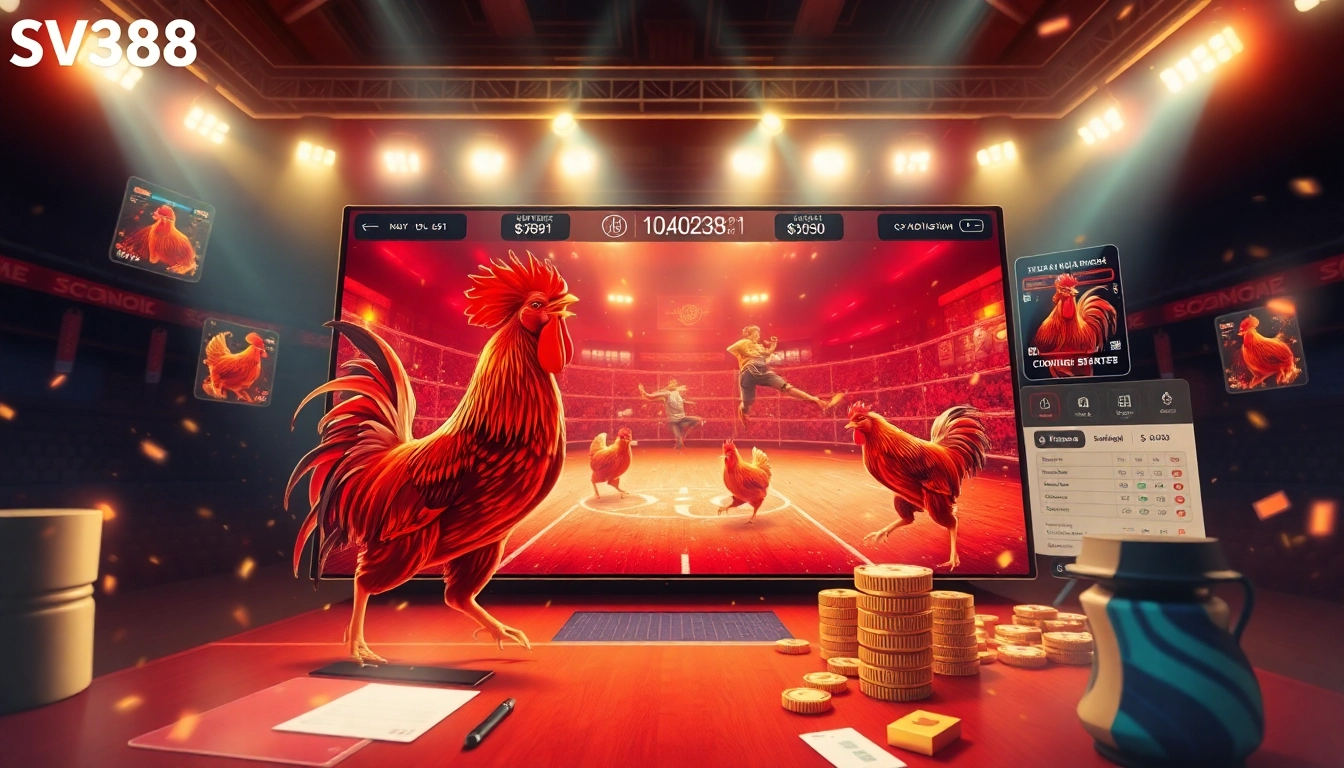 Experience live betting excitement at https://sv388win.live with stunning visuals of cockfighting matches and interactive odds.